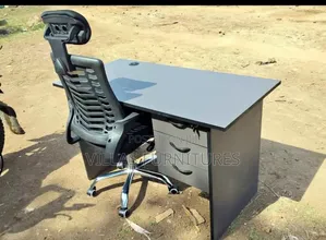 Fabalaxe Headrest Chair and Office Desk