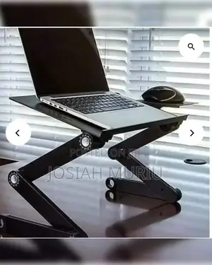 Adjustable Laptop Stand With Mouse Rest and Cooling Fan,
