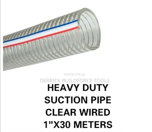 1"X30m Clear Wired Suction Pipe
