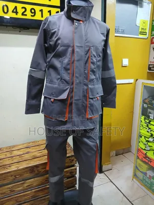 Grey With Large Pockets Built to Resistant.