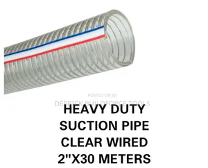 2"X30m Clear Wired Suction Pipe