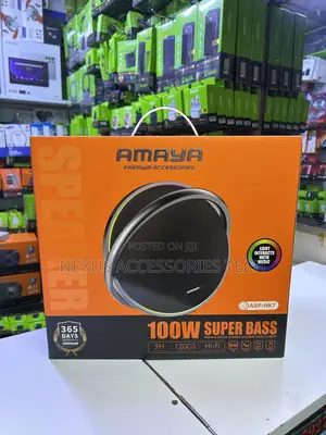 Amaya 100w Super Bass Bluetooth Speaker - Loud,Clear,365 Days Warranty