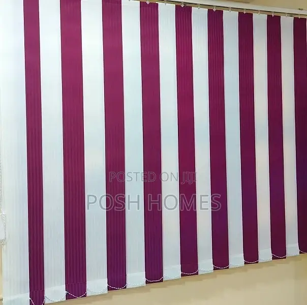 Floor to Ceiling Louver Vertical Blinds