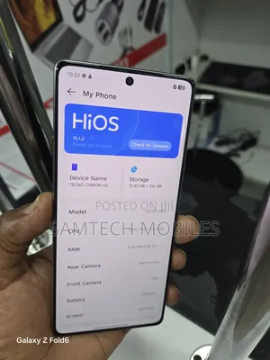 Tecno Camon 40 256 GB Gray
