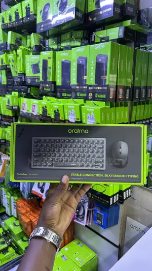 Oraimo Nimble Type of-Kk500n - Slim Wireless Keyboard,Fast Typing
