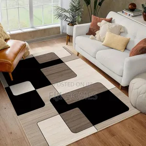 3d Carpet - Geometric Color Pattern - 7 by 10 Ft