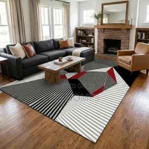 3d House Carpet - Multi Colored - 7 by 10