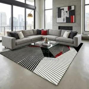3d House Carpet - Multi Colored - 7 by 10