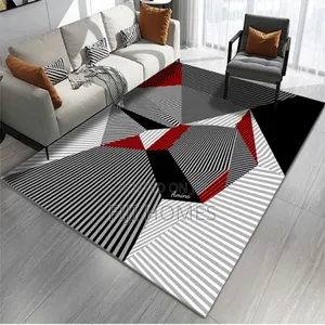 3d House Carpet - Multi Colored - 7 by 10