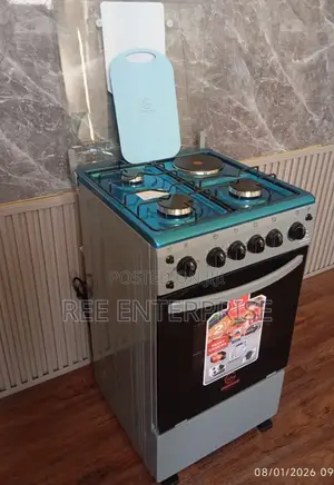 Free Chopping Board  Eurochef Free Standing 3 Gas Burner +1
