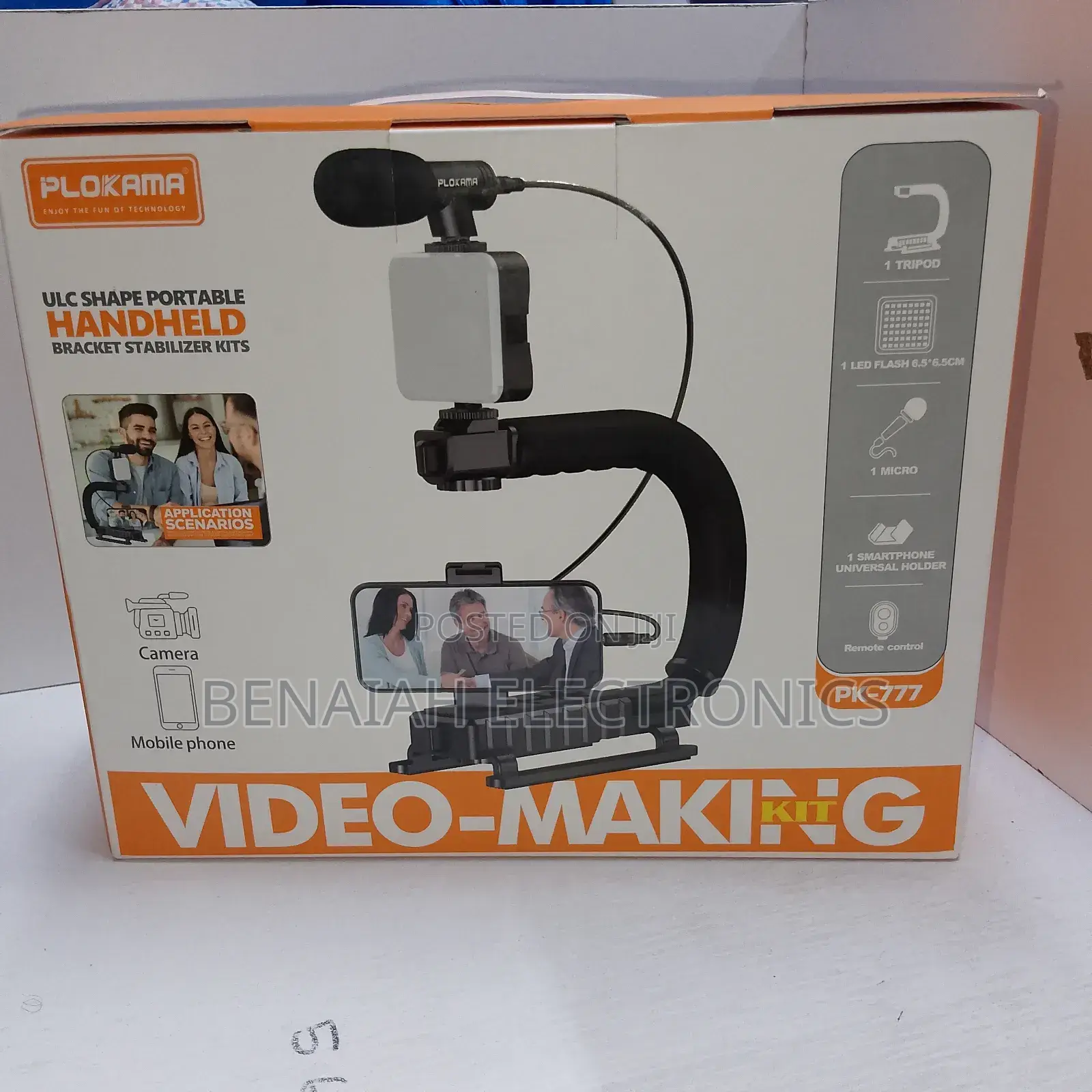 Video Making Kit Portable Handheld With Bracket Stabilizer Kit