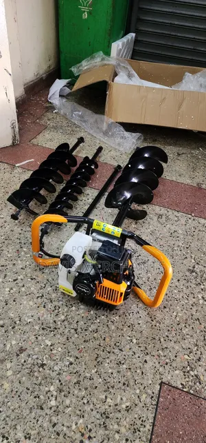 Earth Auger Machine With 1m Extension Rod
