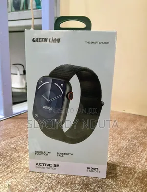 Green Lion Active Se Smart Watch-Black