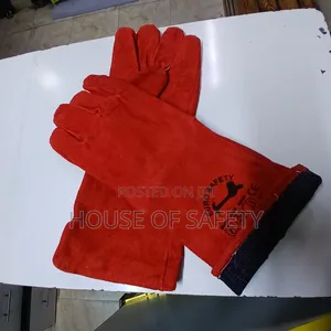 Ggeneric Red Leather Gloves