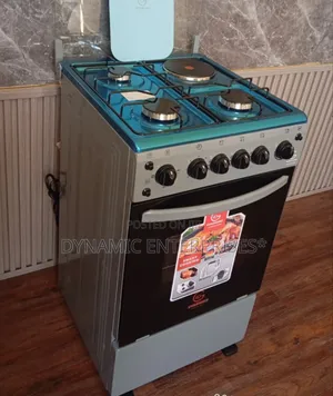 Eurochef Free Standing 3 Gas Burner +1 Electric Cooker