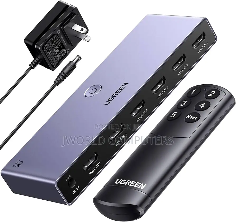 Ugreen 5-in 1-Out Hdmi Switch - Cm568