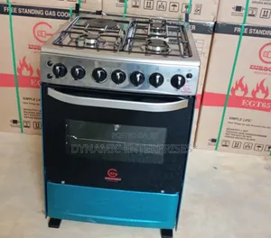 60*65 Eurochef Free Standing 3 Gas Burner +1 Electric Cooker