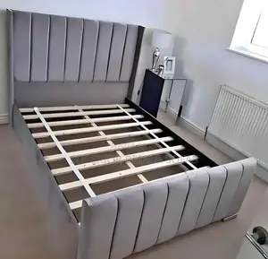 5x6 Contemporary Paneled Platform Bed