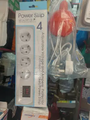 Adjustable Voltage And Ampere Protector Extension Socket.