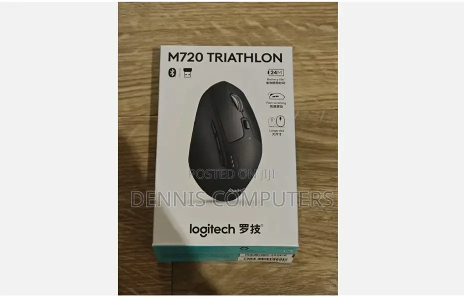 Logitech M720 Triathlon Multi-Device Wireless Mouse
