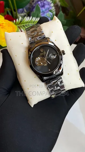 Rolex Gents Watch Date Display Battery Powered Watch