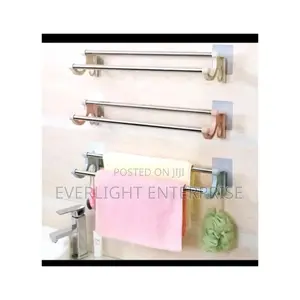 Double Pole Towel Holder