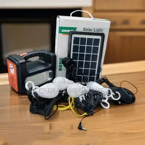 Dat at-9011b Solar Lighting System With Bright Led Bulbs