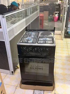 Ailyons 50 by 55 3gas and 1 Electric Plate
