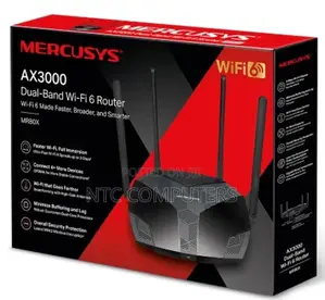 Mercusys Ax3000 Wireless Dual-Band Wi-Fi 6 Router - Tl-Mr80x