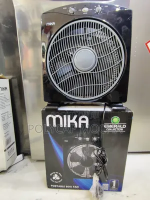 Mika Portable Box Fan 12 Inch