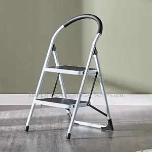 Foldable Lightweight Aluminum 2 Step Ladder Stepladder