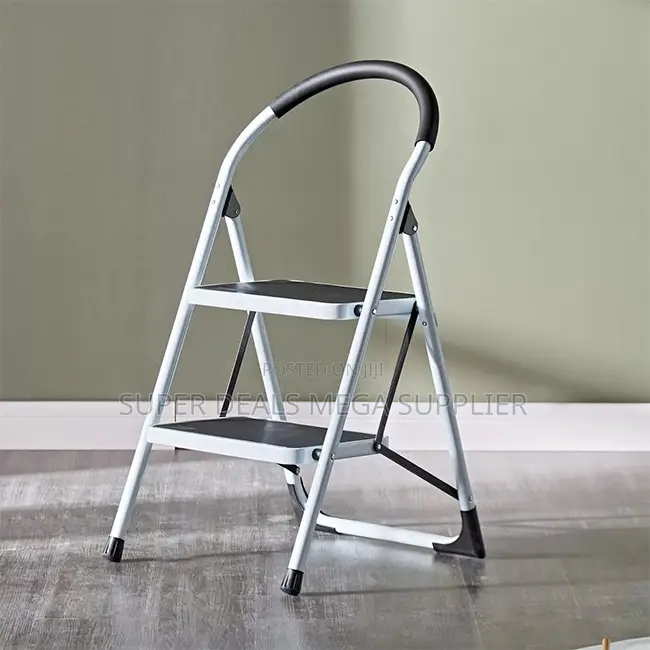 Foldable Lightweight Aluminum 2 Step Ladder Stepladder