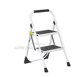 Heavy Duty Non-Slip Portable Aluminum 2 Step Ladder Stepladder