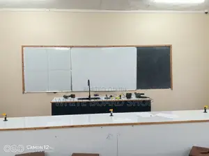 6ft X4ft Magnetic Whiteboard + Graphboard 4ft X 4ft for School