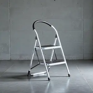 Aluminum Stylish Modern Appearance 2 Step Ladder Stepladder