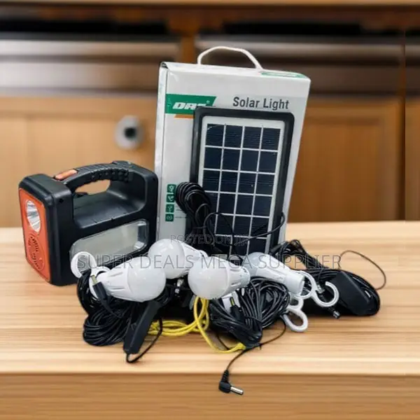 Dat at-9011b Solar Lighting Kit With Multi Purpose Led Lighting
