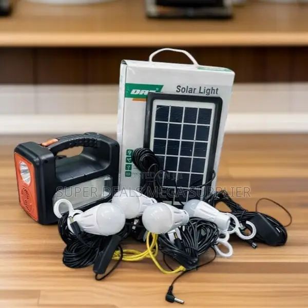 Dat at-9011b Solar Lighting Kit With Plug and Play Setup