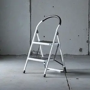 Foldable Compact Design Aluminum 2 Step Ladder Stepladder