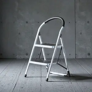 Efficient And Convenient Non Slip Aluminum 2 Step Ladder Stepladder