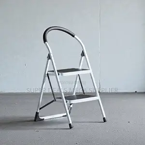 Stylish Appearance Non-Slip Portable Aluminum 2 Step Ladder Stepladder