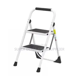 Non Slip Portable Aluminum 2 Step Ladder Stepladder Ideal for Home Use
