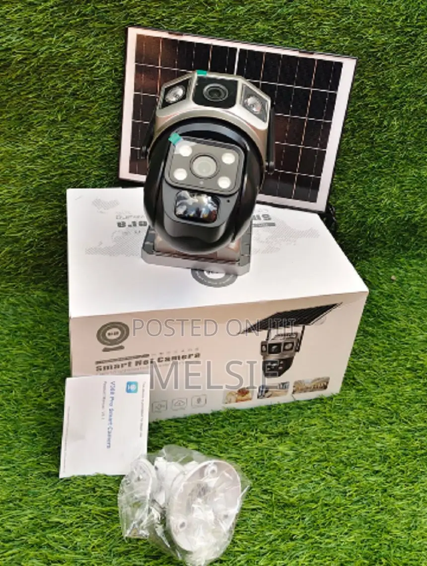 Solar Light Dual Lens 4g Solar Powered PTZ Camera
