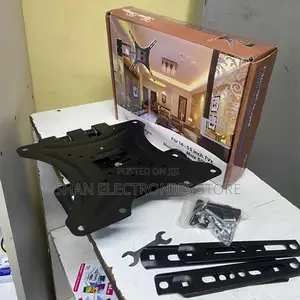Black+-Heavy Tv 14′′-55′′Steel Material Fixed Rotating Wall Bracket