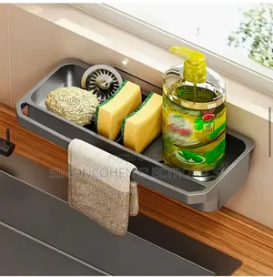 Wall Mounted Sink Caddy Organizer