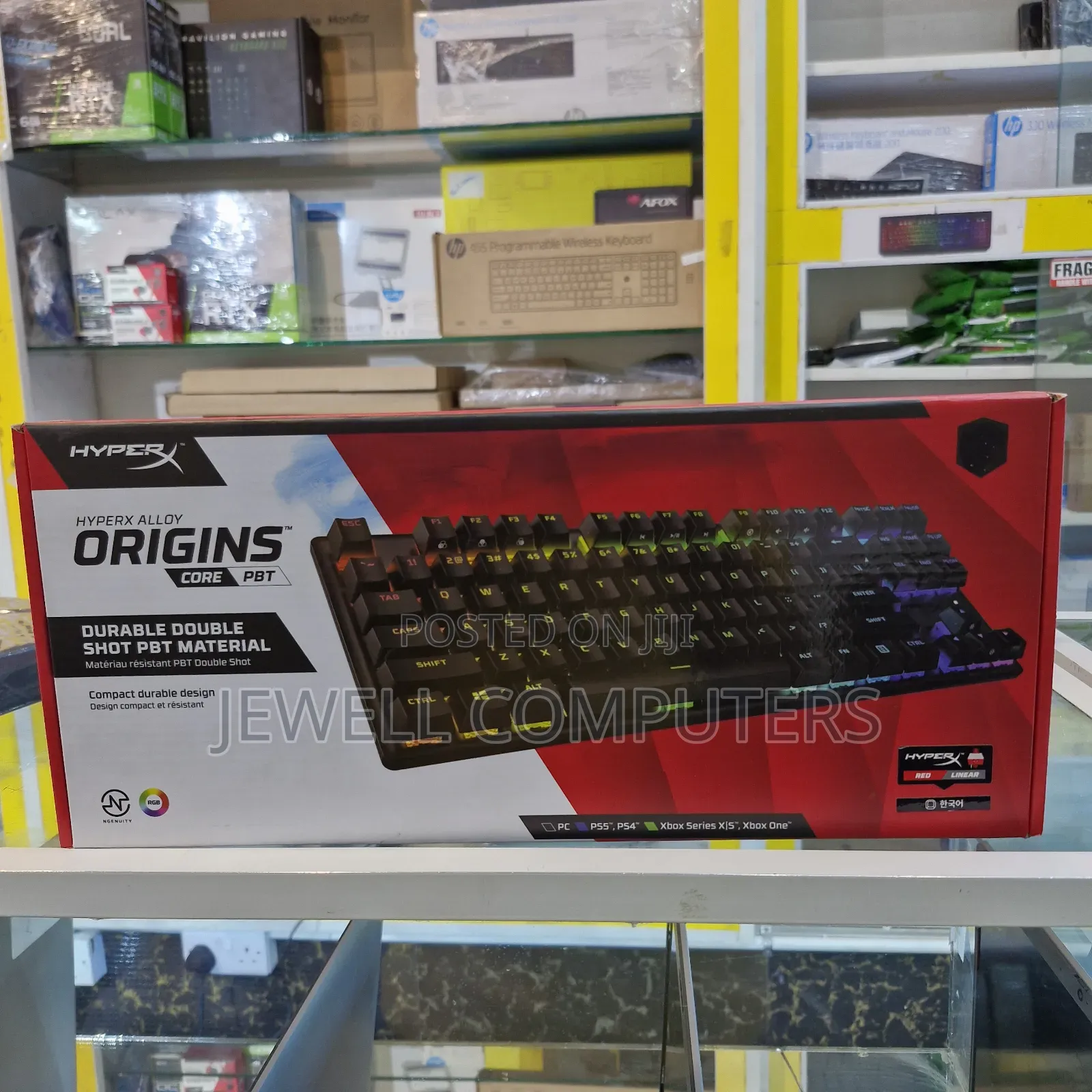Hyperx Alloy Origins Gaming Keyboard RGB Backlight