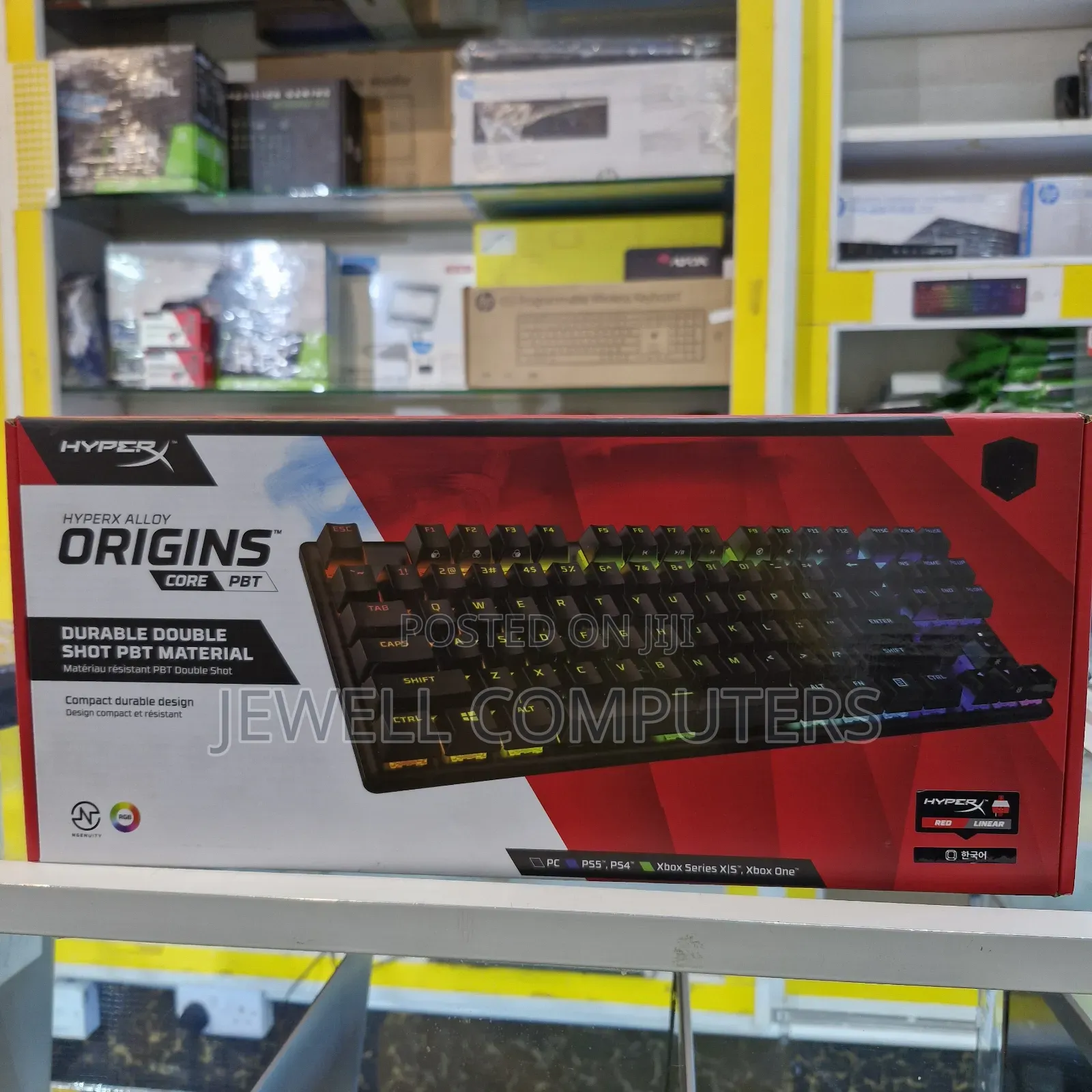 Hyperx Alloy Origins Gaming Keyboard RGB Backlight