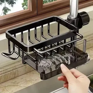 Aluminum Kitchen & Bathroom Sink Organizer