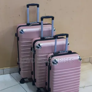 Luxurious Fibre Suitcases- 3pcs