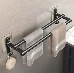 Punch Free Wall Towel Rack