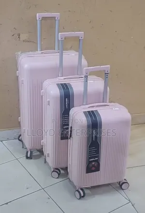 Unbreakable Pp Suitcases -3pcs
